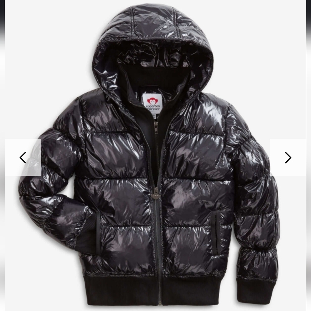 APPAMAN FLURRY PUFFER COAT BLACK‎ 7